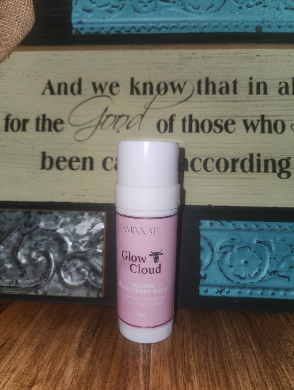 🌞2/$32 AMINNAH "Glow Cloud" BEEF TALLOW BALM